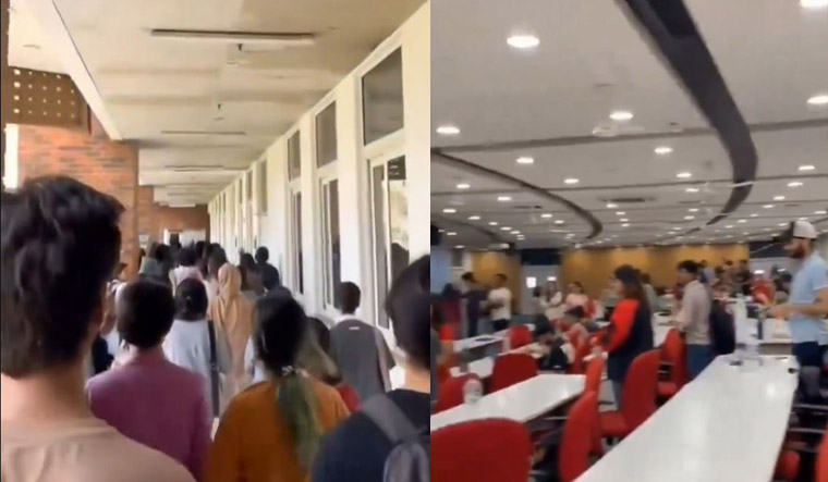 Ashoka Uni students raise anti-brahminical slogans demanding caste census; varsity warns action - Vimarsana News